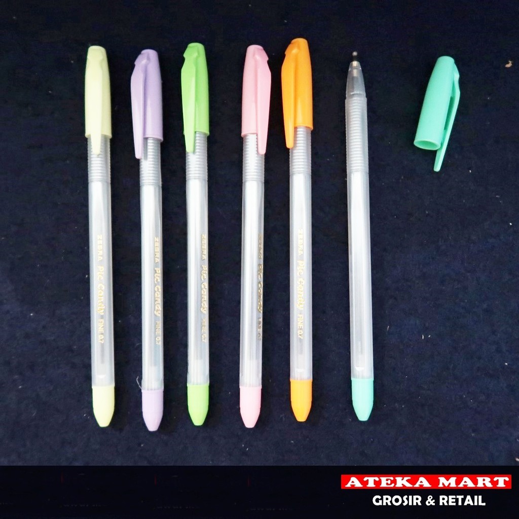 

[PCS] ZEBRA PIC CANDY PULPEN/PENA/BALL PEN