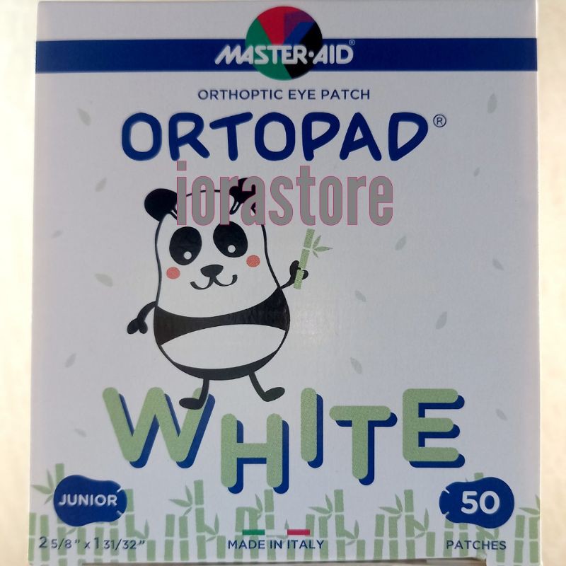 Ortopad Master Aid White (1 Box), Eye Patch Anak, Eyepatch Dewasa