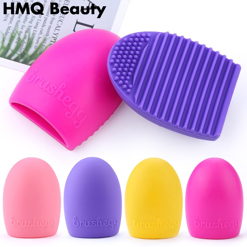 1pc Sikat Makeup Silikon Cleaning Pad Brush Alat Cuci Sikat Alis Kosmetik Cleaner Alat Scrubber Papan Makeup Cleaning