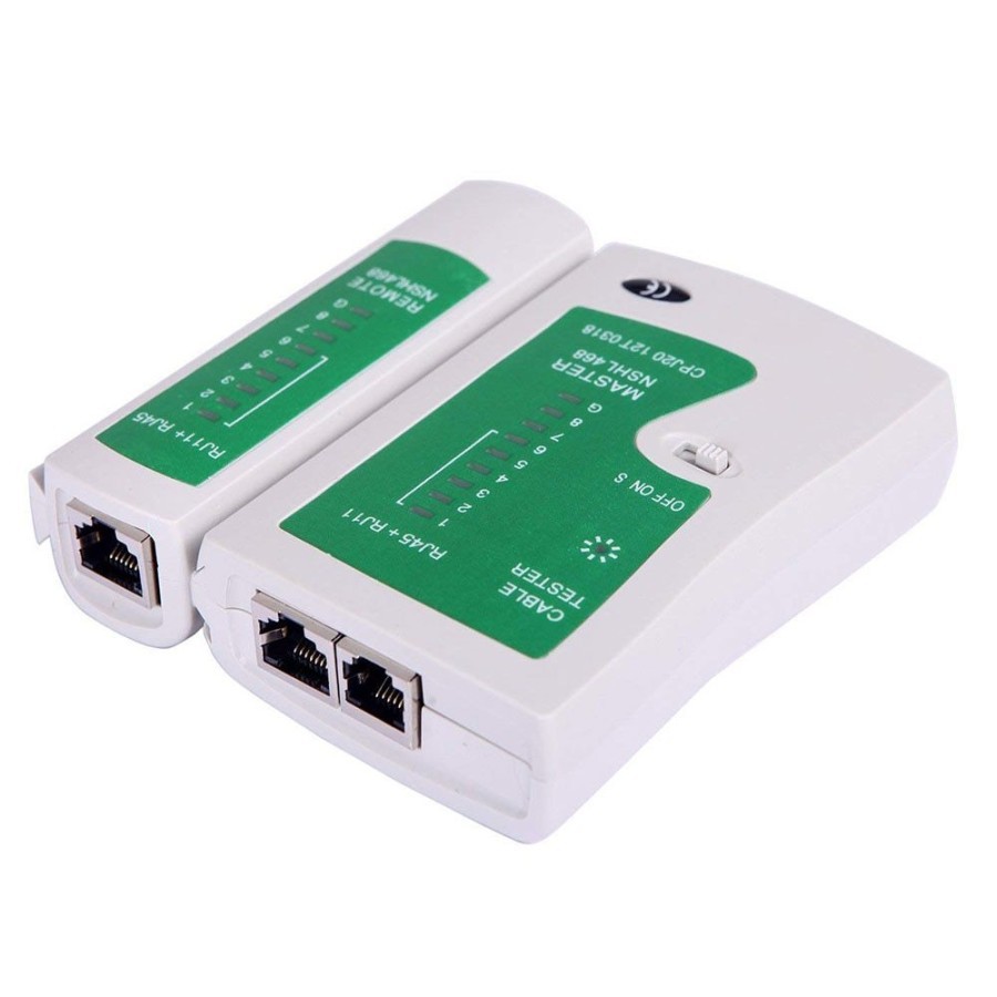 LAN Tester Alat Cek Kabel LAN Pendeteksi Kabel LAN RJ11 RJ45
