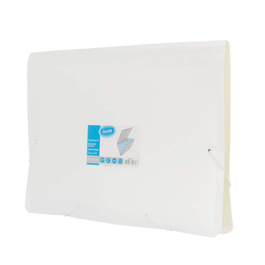 

Bantex Expanding File A4 White #3600 07