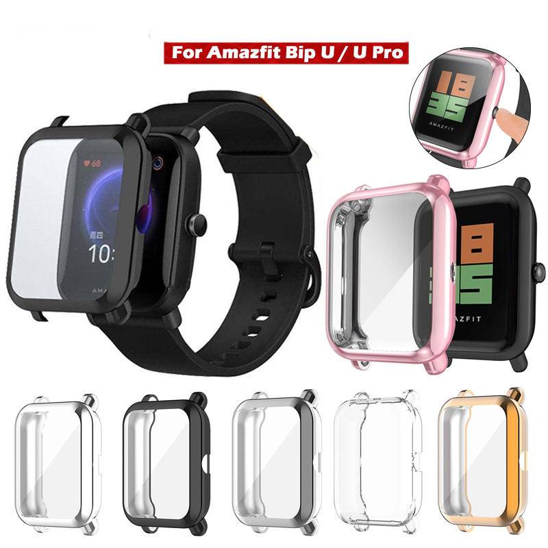 Case Pelindung Layar Smartwatch Bahan TPU Untuk Huami Amazfit Bip U / Bip U Pro / Bip S Lite / Bip 1S / Bip Lite