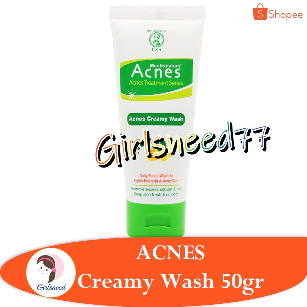 Acnes Creamy Wash 50gr GIRLSNEED77