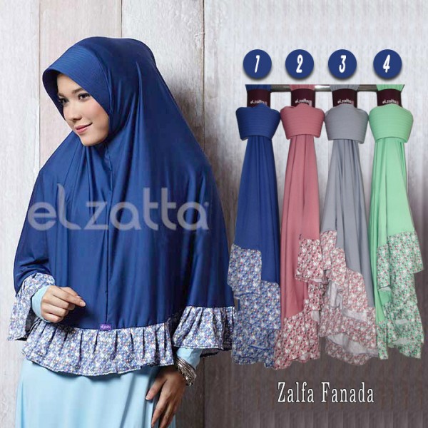 SALE ... Elzatta Bergo Syar'i ZALFA FANADA By Elzatta