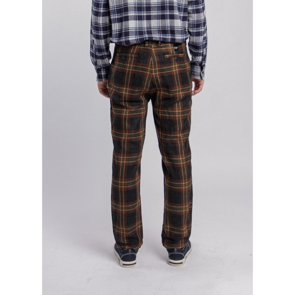 

Erigo Checked Pants Kishi Brown