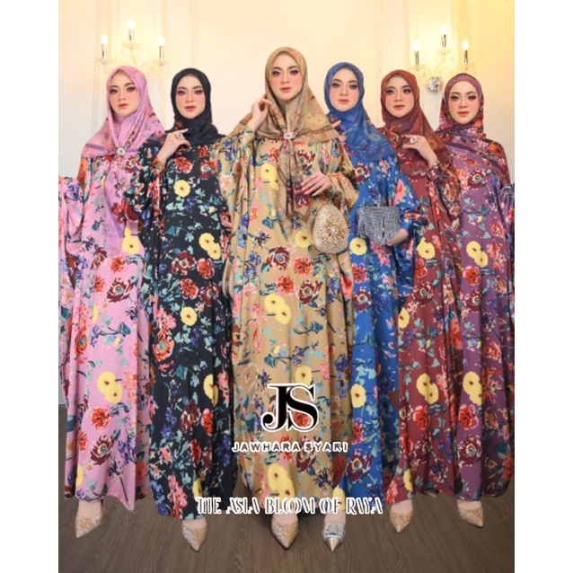 Kaftan The Asia / Netherland / Japanese Bloom of Raya | Kaftan Premium | Kaftan Jawhara syari | Kaft
