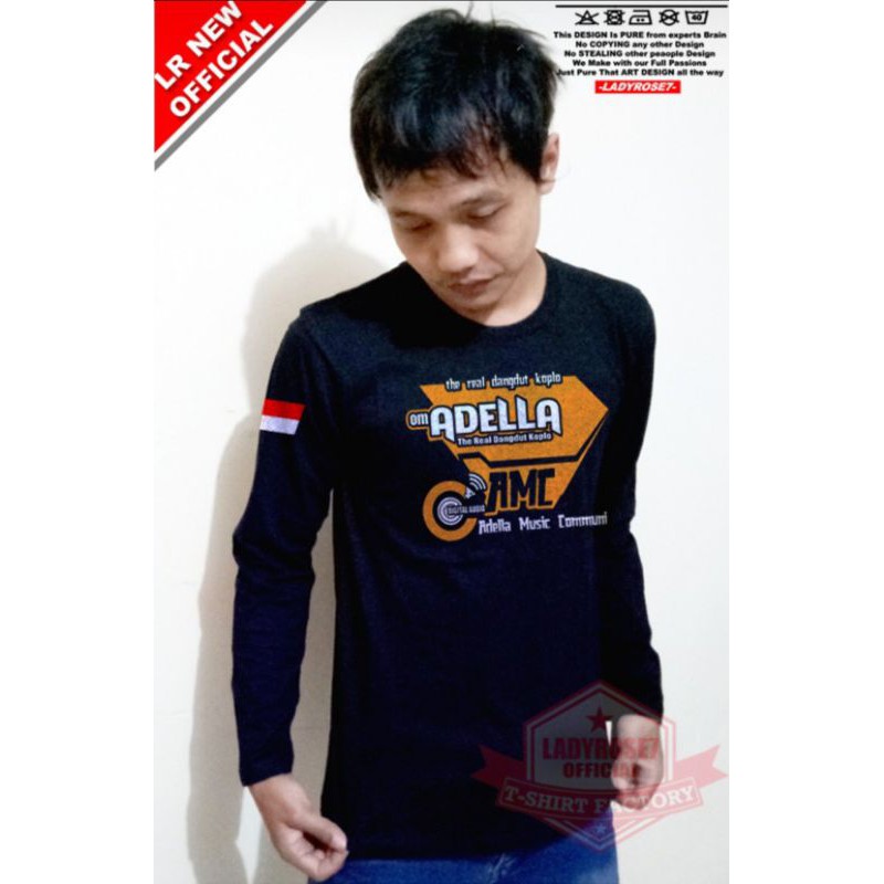 KAOS NEW EDITION OM ADELLA LENGAN PANJANG