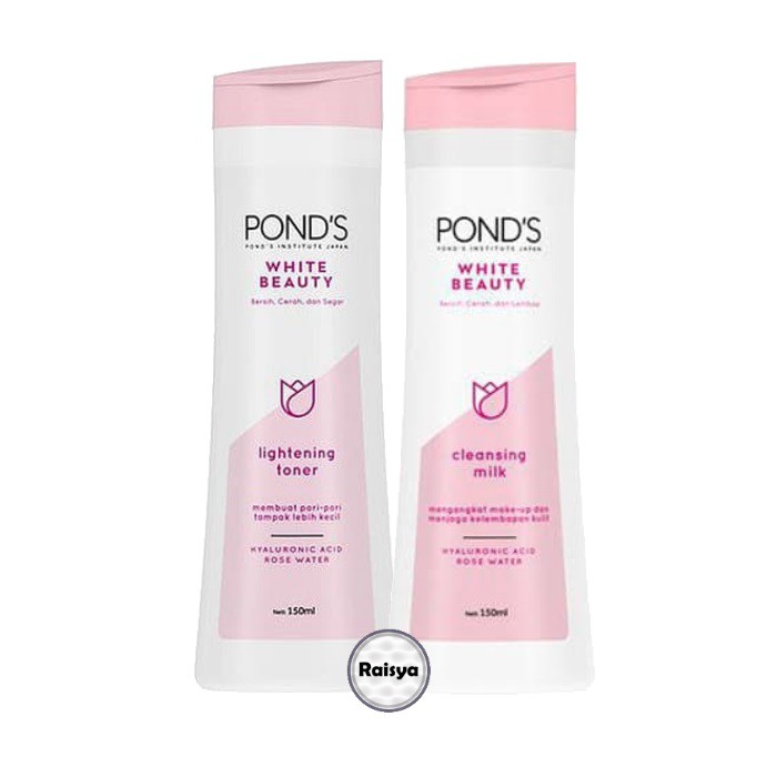 Paket Pond S White Beauty Lightening Toner 150ml Cleasing Milk 150ml Shopee Indonesia