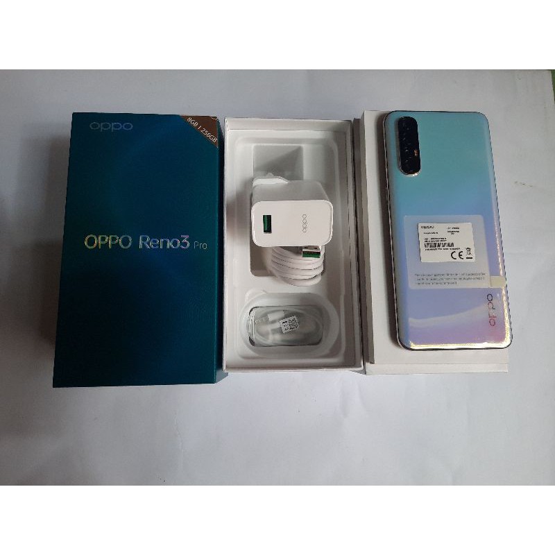 OPPO RENO 3 PRO 8/256 GB Bekas/Second LIKE NEW