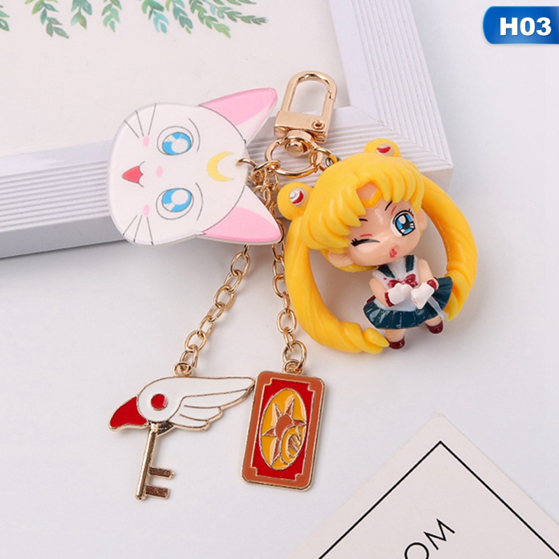 Gantungan Kunci Karakter Anime Sailor Moon Untuk Hadiah Pernikahan