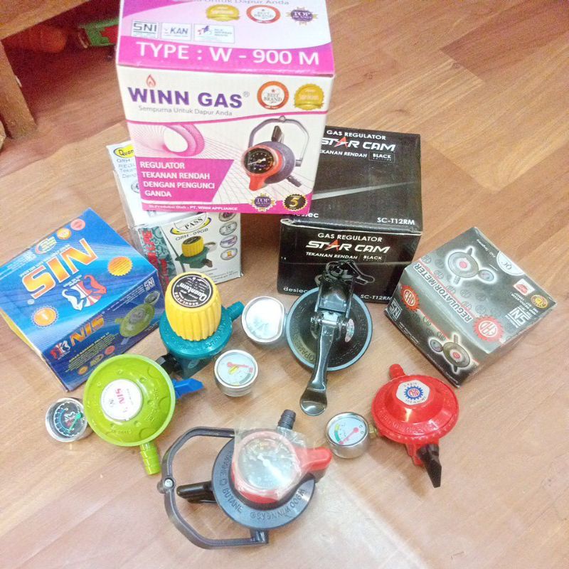 REGULATOR GAS & PENGUNCI REGULATOR
