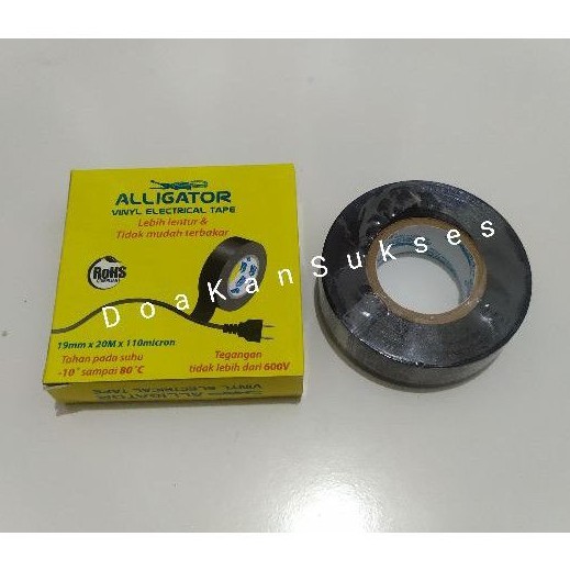 

Isolasi Listrik Hitam Alligator Electrical Tape