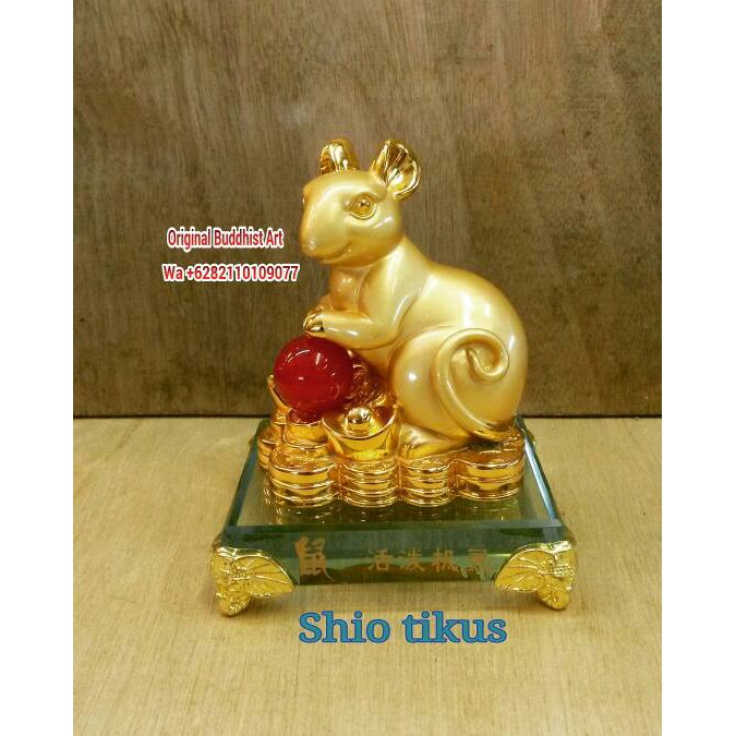 pajangan shio tikus / zodiak shio