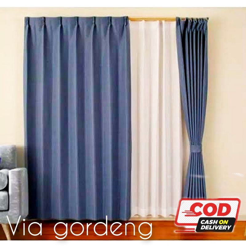 Gorden polos jendela pintu cantolan kawat S gorden plisket jendela gordeng plisket kawat gordeng pli