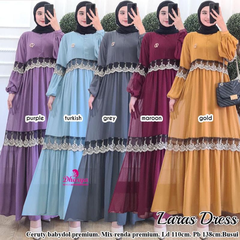 Gamis Ceruty Sania Maxy #2