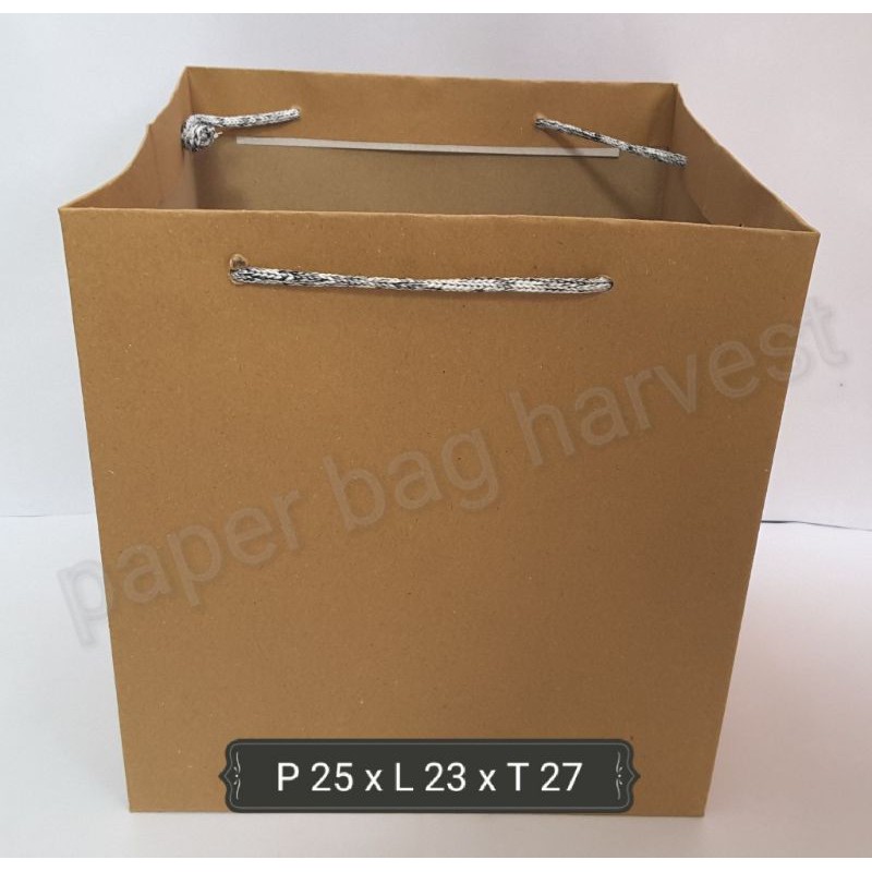 

Paper bag untuk kotak nasi dan kue