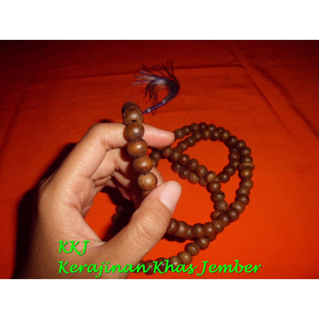 Tasbih kayu JOHAR 99 biji 8 mm