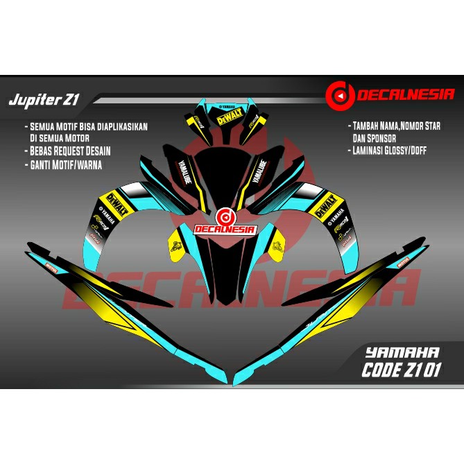 Stiker Jupiter Z1 Decal Jupiter Z1 Sticker Jupiter Z1 Stiker Jupiter Stiker Jupiter Z1 Full Body