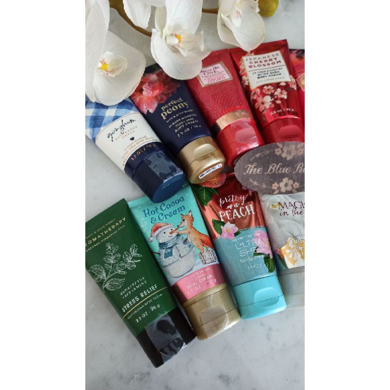 BATH AND BODY WORKS BODY CREAM TRAVEL SIZE