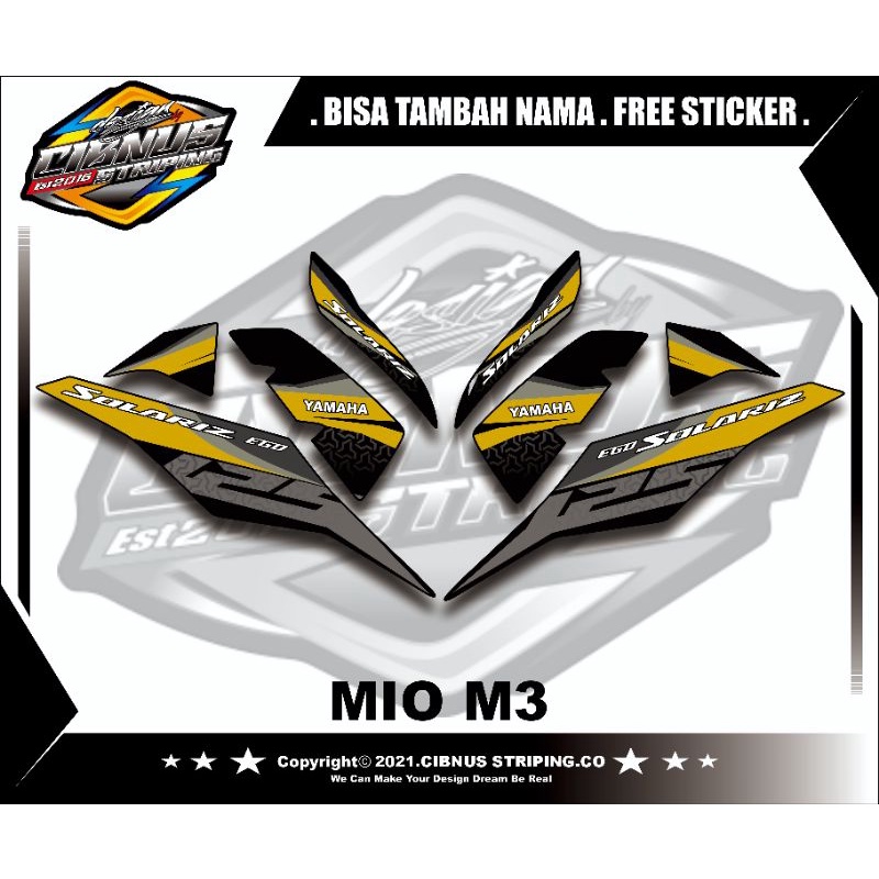 Striping Mio M3 125i Murah
