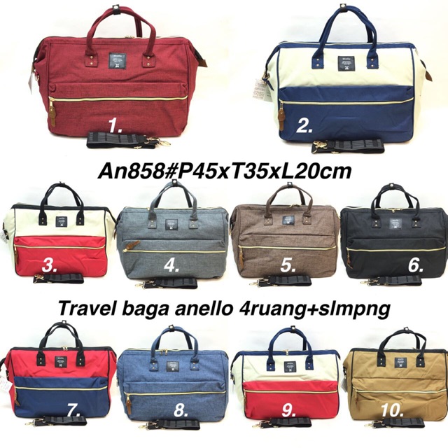tas travel bag anello