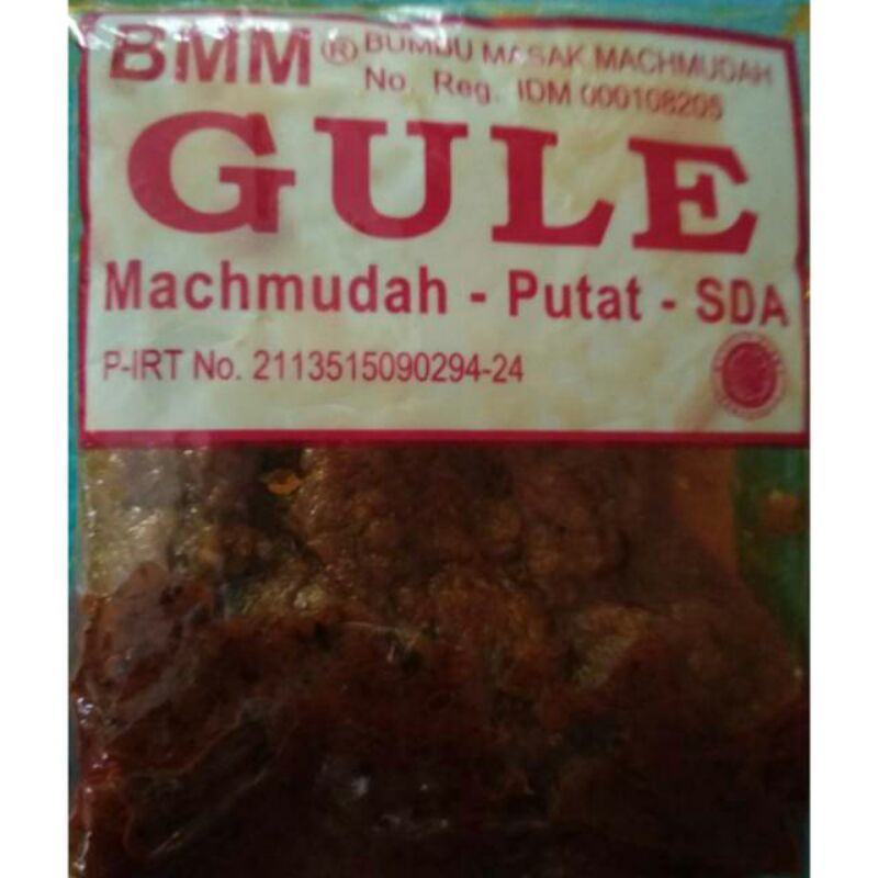 

Bumbu masak mahmudah "BMM" gule