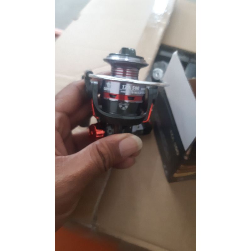 Reel pancing mini iza murah spool alumunium