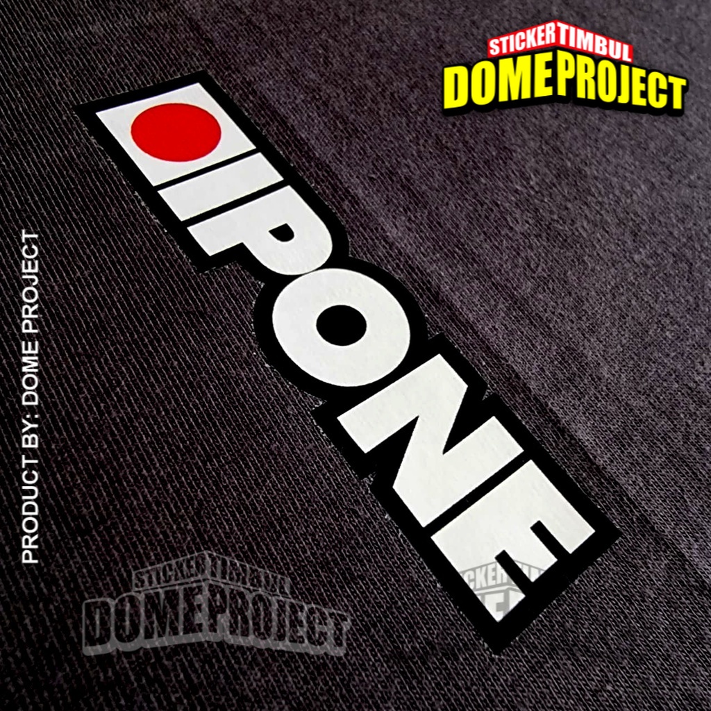 IPONE STIKER BAJU IRON PATCH SATUAN SABLON SETRIKA