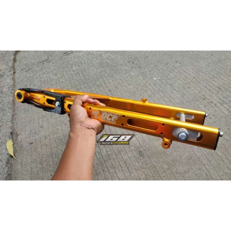 Swing arm almunium model coak PNP Vixion Old tromol gold silver alumunium yerex aitech