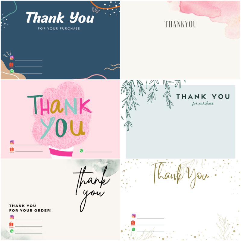 

STIKER ANTI AIR "THANK YOU" LOGO UNTUK TOKO ONLINE