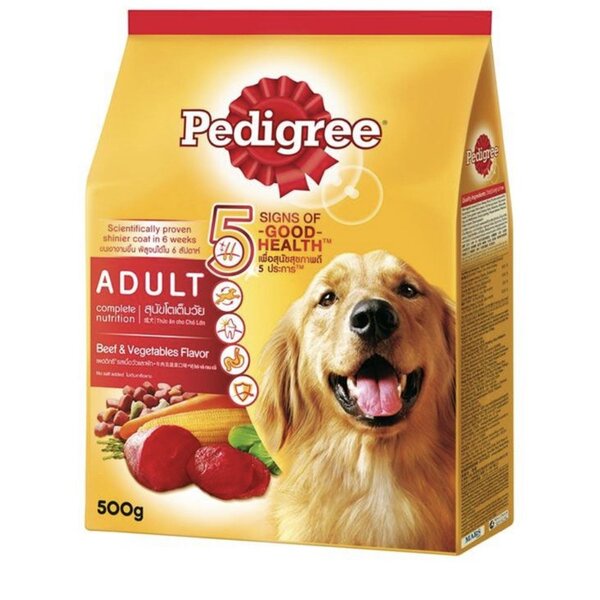 Makanan Anjing Pedigree Adult Beef 500gr 500 g gr Kering Dry Dog Food