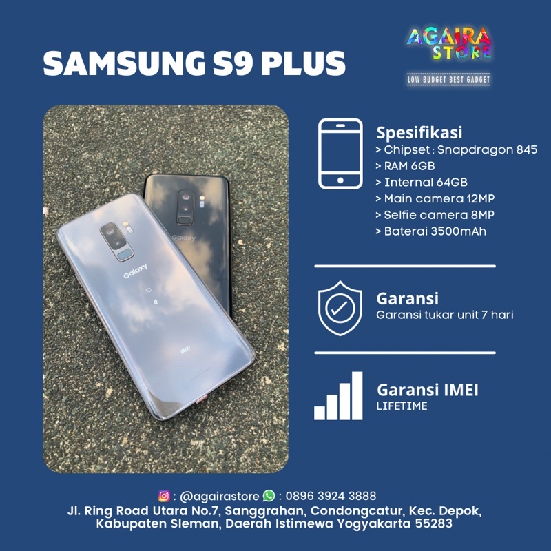 Samsung S9 plus ORIGINAL 100%