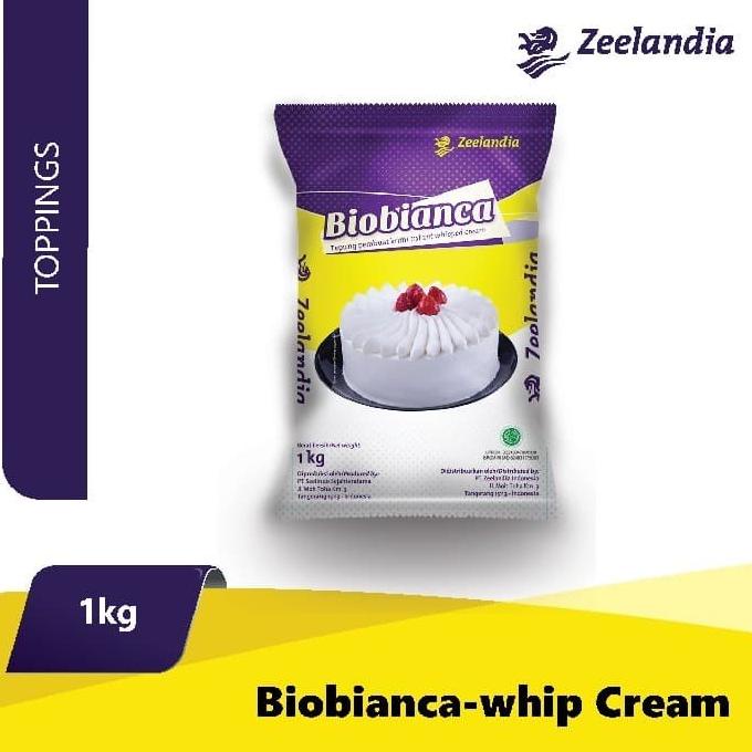 

Zeelandia Biobianca Whip Cream 1 Kg Hot