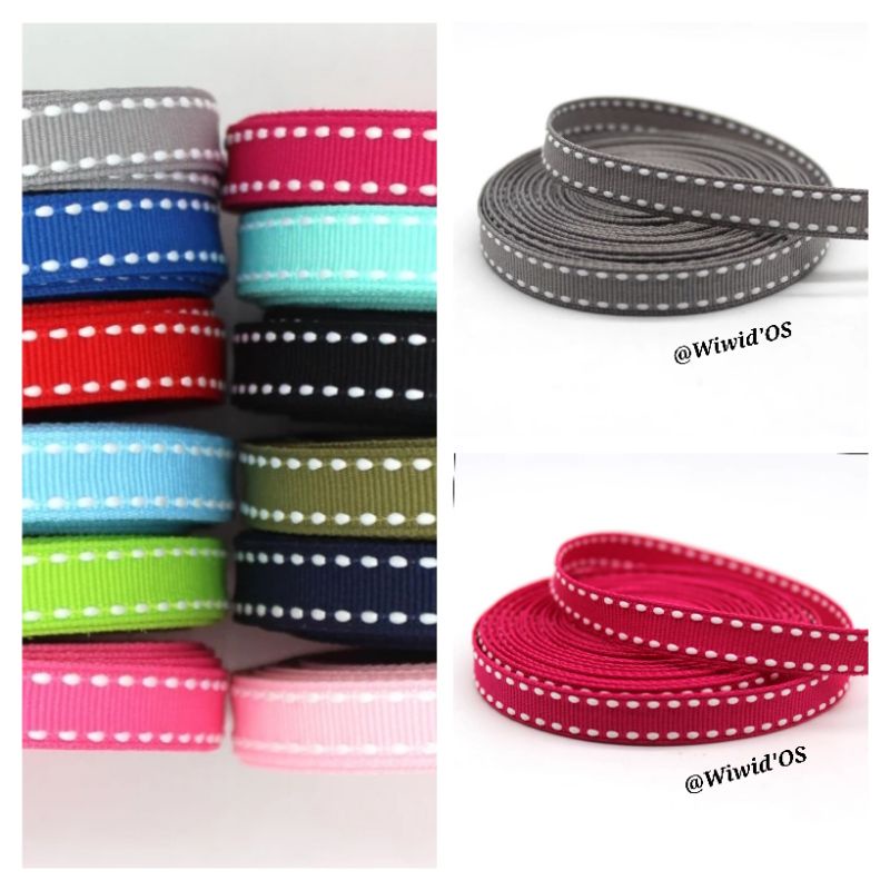 

(1 yards) PITA TWILLTAPE GARIS PUTUS 1 cm