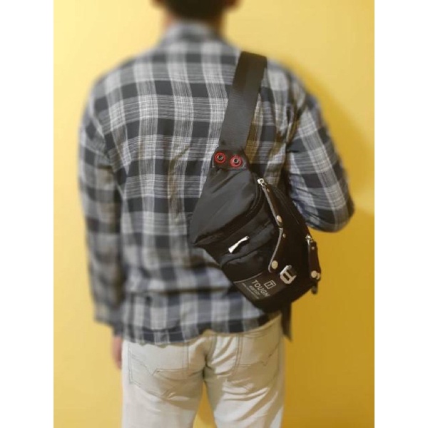 Terbaru Waistbag pinggang tough pria army original 5459