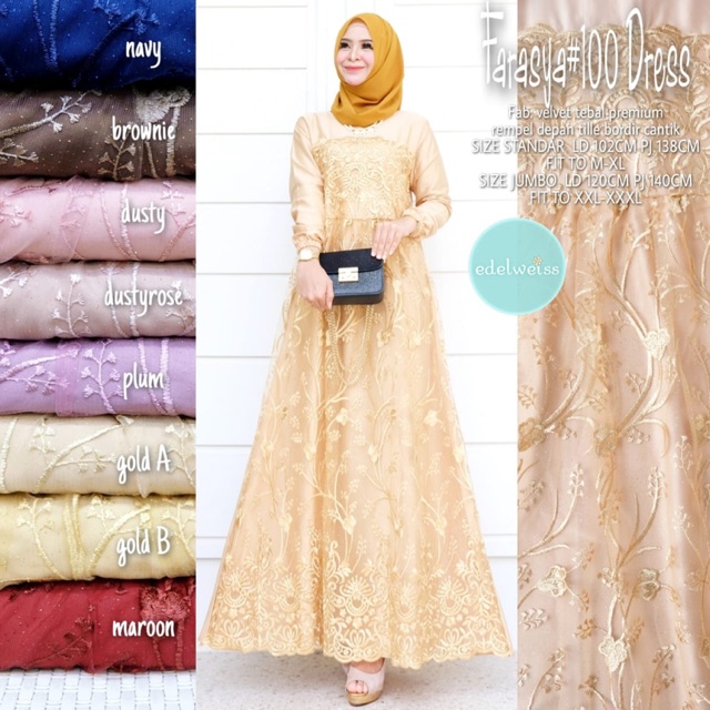 Farasya Dress #100/Bisa Seragam
