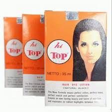 Hitop Hi Top Semir Rambut 15 ml - Shampoo Pewarna / Cat Rambut Hair Dye