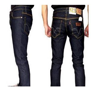 Celana Jeans Pria Vegas 02 Streecht Fit Pria Panjang Garment Medium Blue