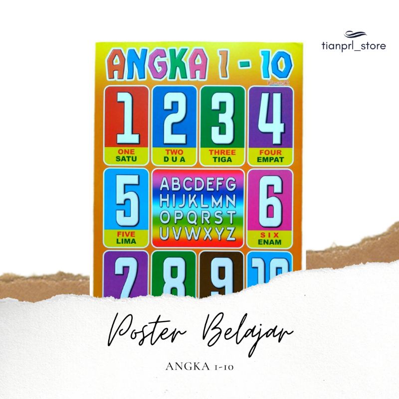 

POSTER BELAJAR ANGKA