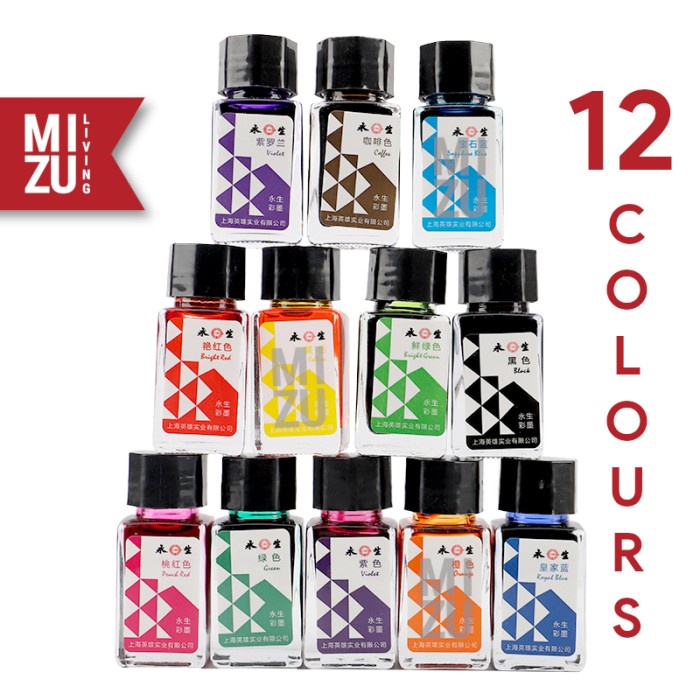 

Jual Wing Sung 3100 Scented Fountain Pen Ink 20Ml Tinta Fountain Pen Wangi Bergaransi