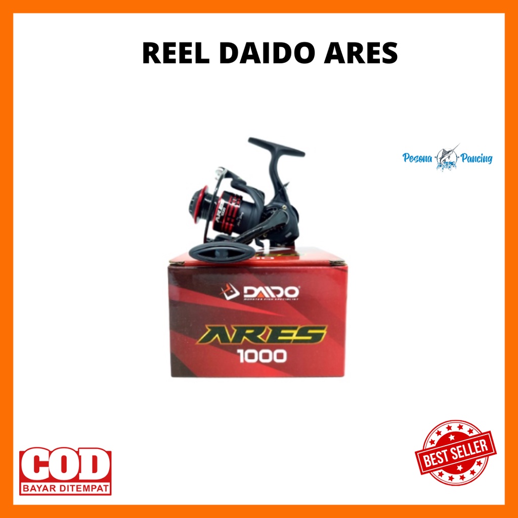 Reel Pancing DAIDO ARES 1000-6000 ONE WAY Memiliki 5+1BB