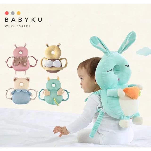 Bantal pelindung kepala bayi belajar jalan / Baby headpad protector