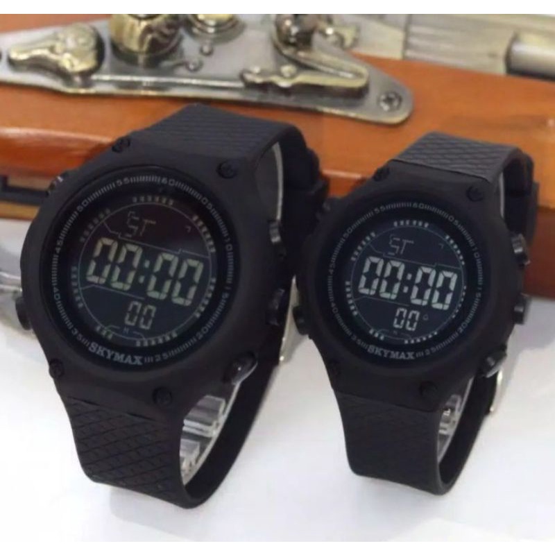 SKYMAX JAM TANGAN COUPLE DIGITAL (WATER PROFFF)