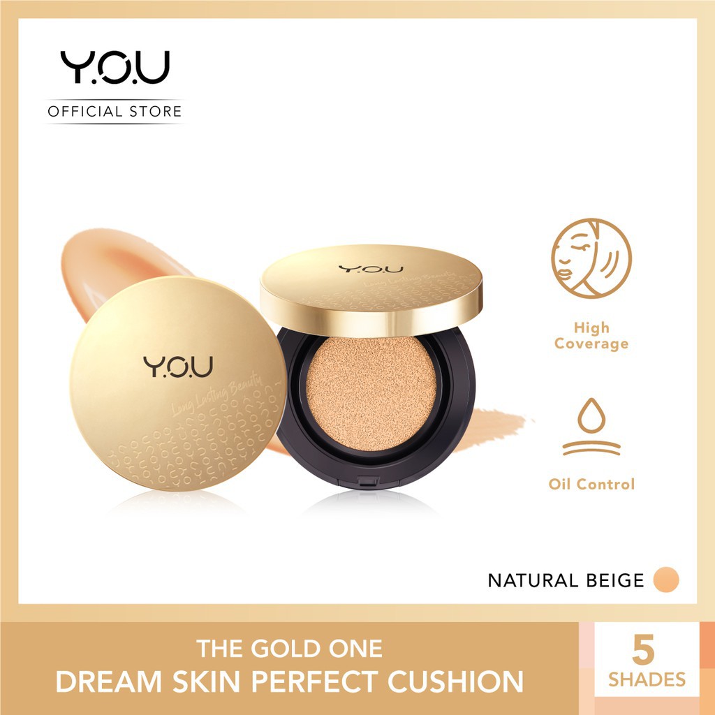 Y.O.U The Gold One Dream Skin Perfect BB Cushion