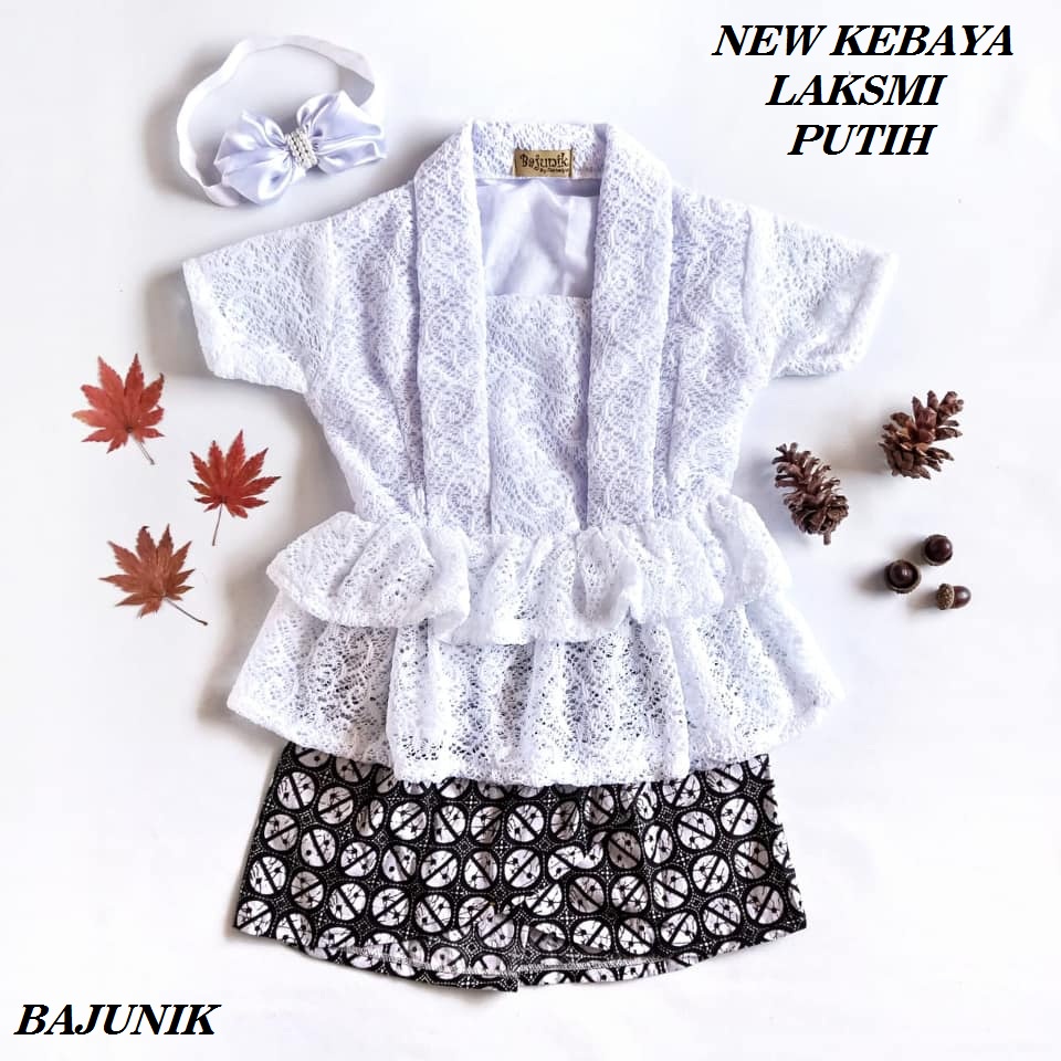 Kebaya Laksmi Anak Unik/Baju Adat/Kebaya Anak