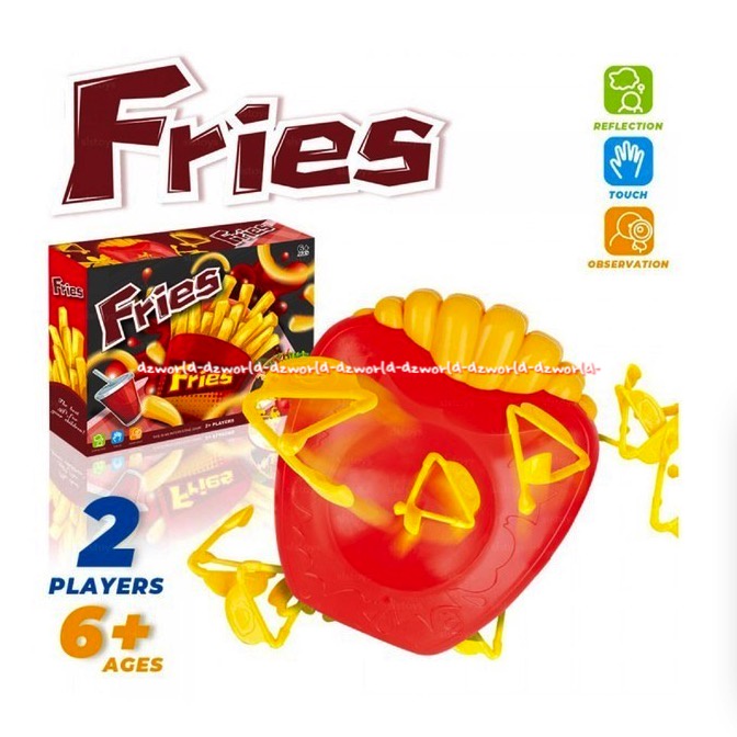 Kiddy Fun Fries French Fryres Mainan Kentang Goreng Untuk Anak Anak Kiddyfun Frenchfries