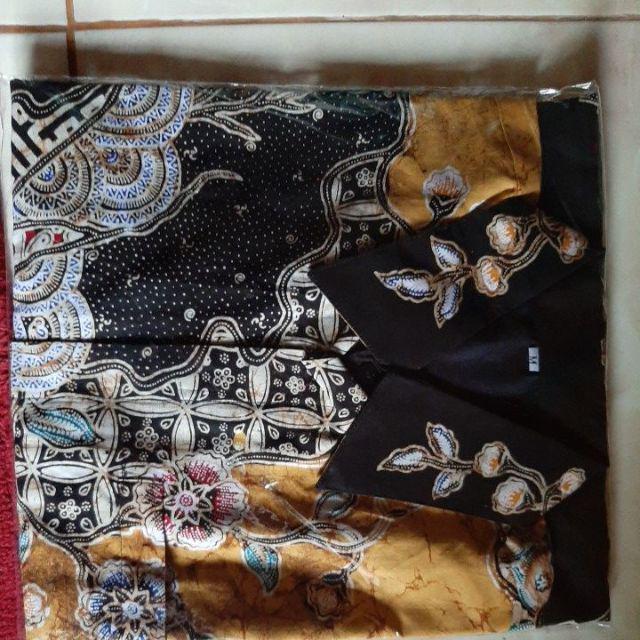 Kemeja Batik Tulis Lengan Pendek Asli Kota Pekalongan