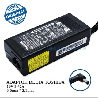 adaptor charger toshiba satellite C40-A C40D-A C45-A C40T-A C45D-A A80 A85 L10 19V 3.42A Original