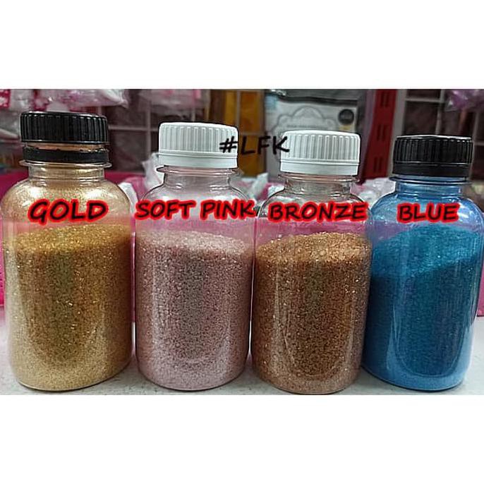 

TERPERCAYA 10G COPPER BRONZE SHINE SPRINKLES GOLD SANDING SUGAR EDIBLE CAKE GULA TERLARIS