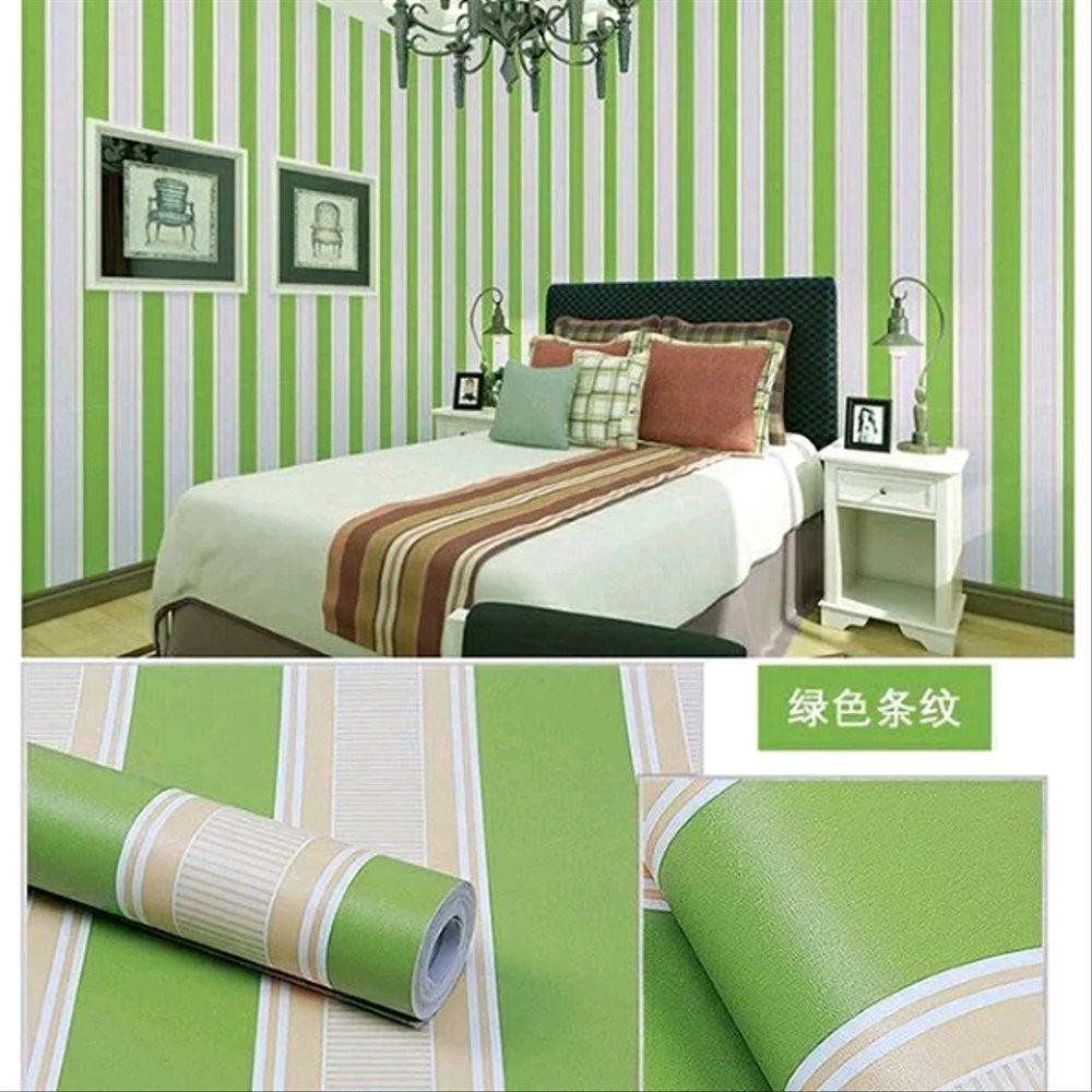 Wallpaper Sticker Dinding SALUR HIJAU